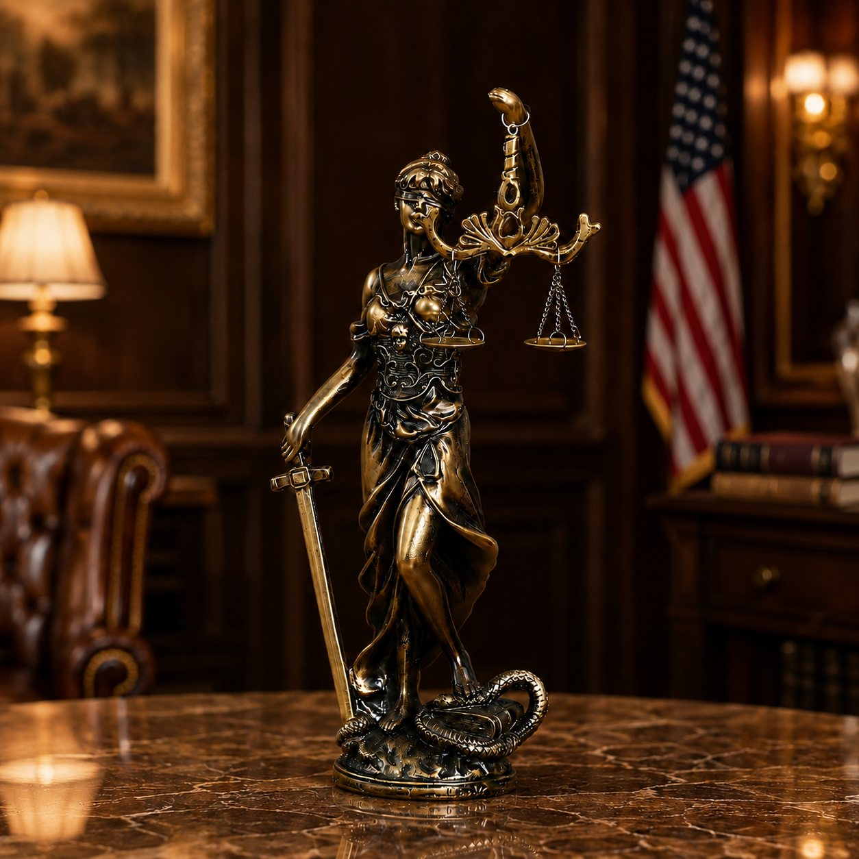 Lady Justice Statue