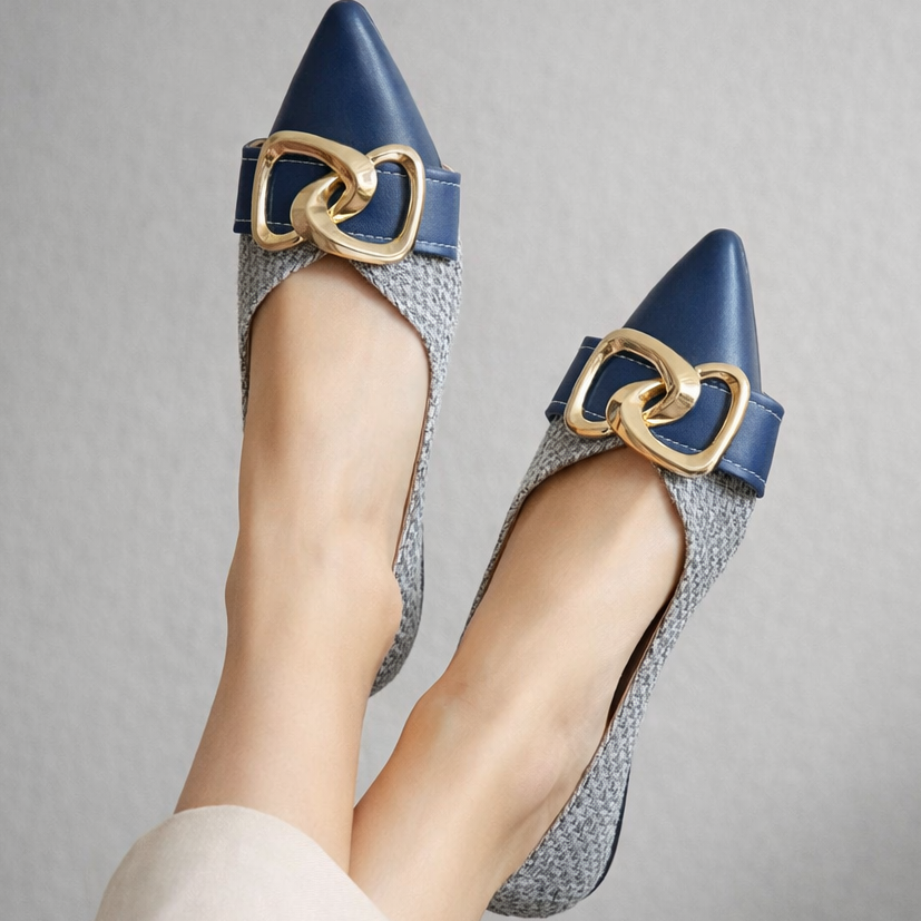 Verona Leather Flats