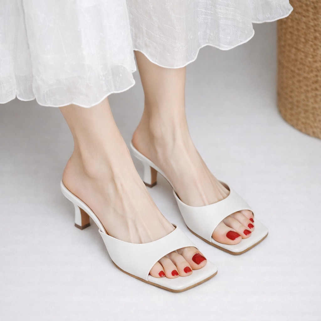 Calista Mule Heels