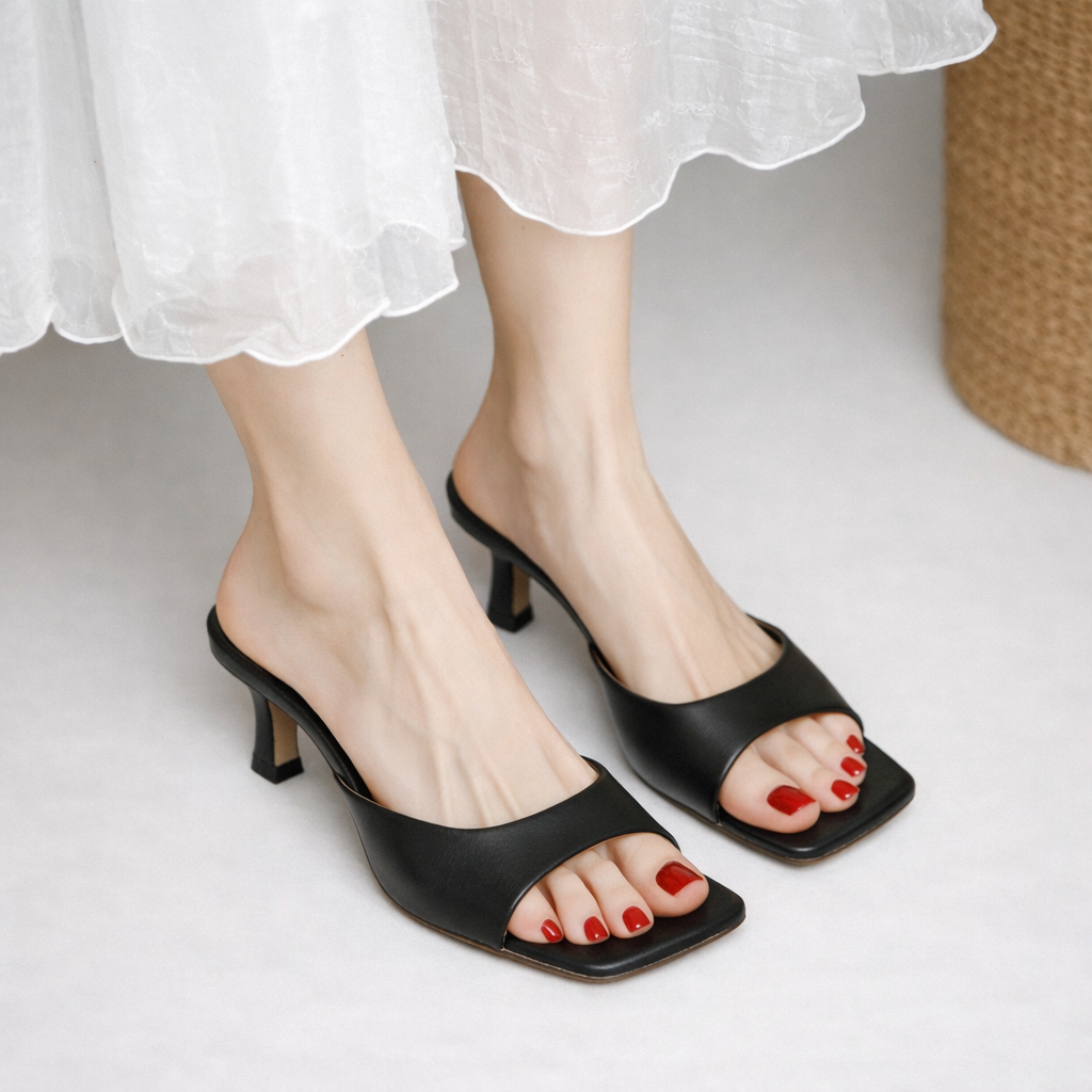 Calista Mule Heels