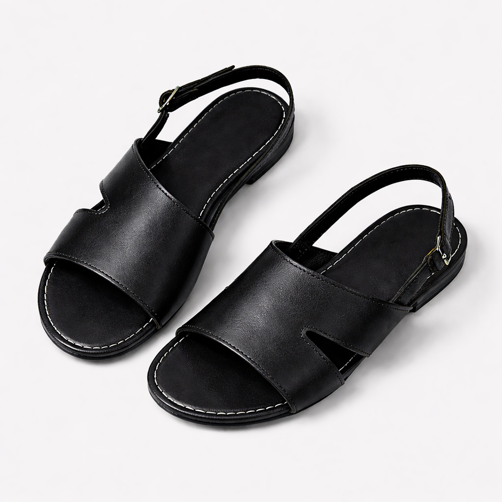 Roselle Leather Sandals