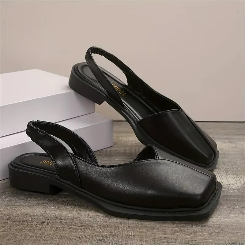 Mila Leather Flats