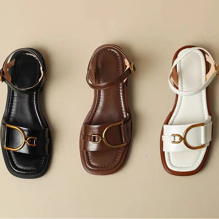 Diora Leather Sandals