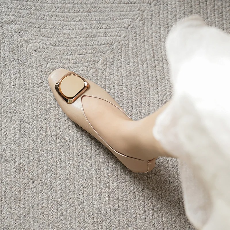 Lumé Leather Flats