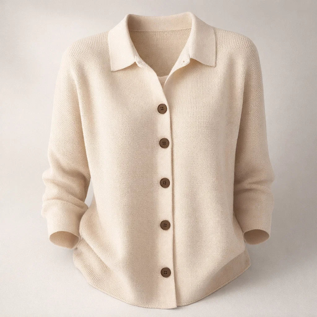 Elara Button Knit Cardigan