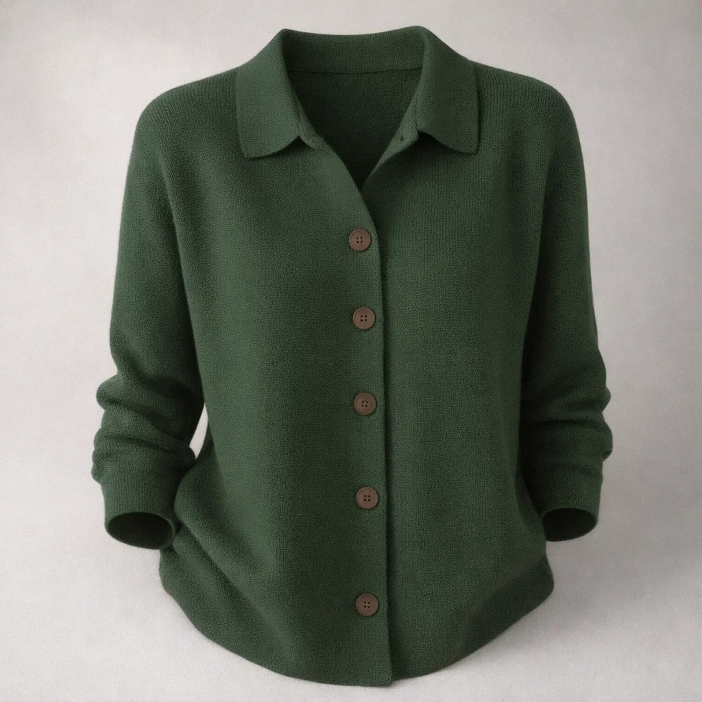Elara Button Knit Cardigan