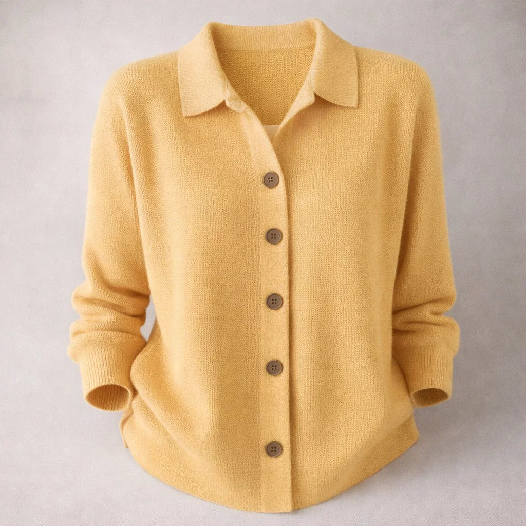Elara Button Knit Cardigan