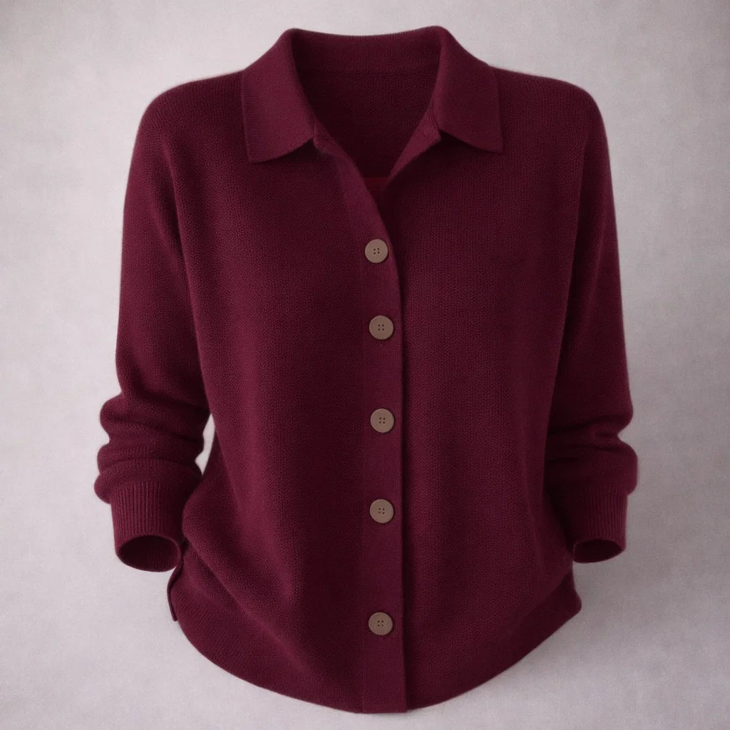 Elara Button Knit Cardigan