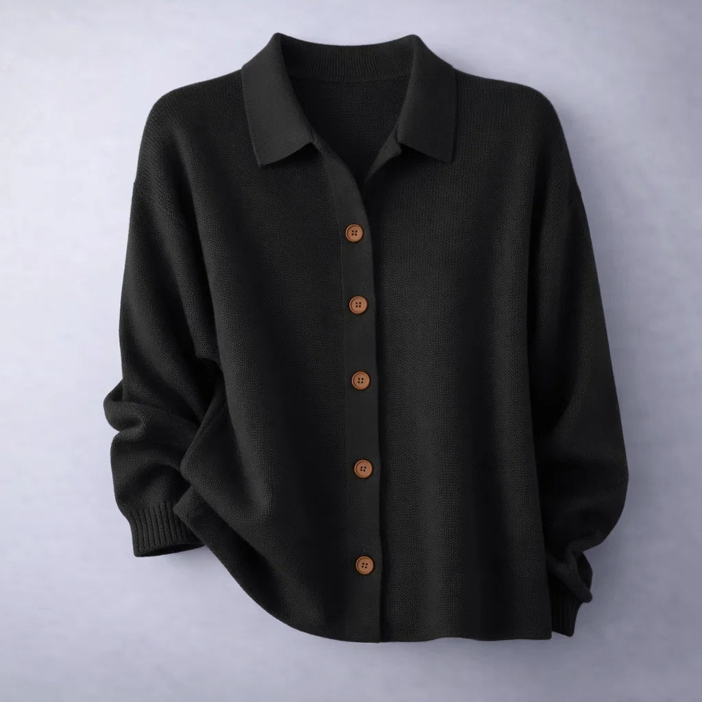 Elara Button Knit Cardigan