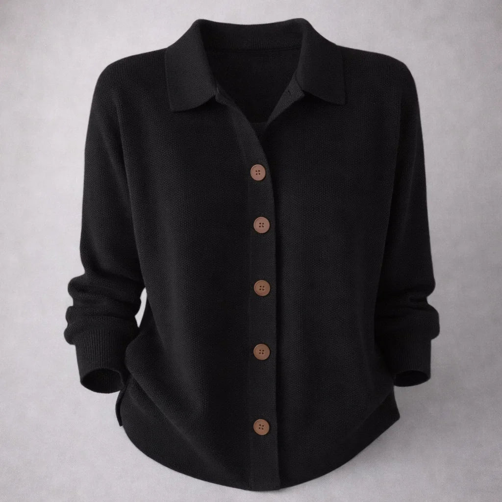 Elara Button Knit Cardigan