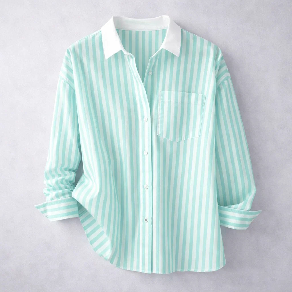 Amalfi Stripe Blouse