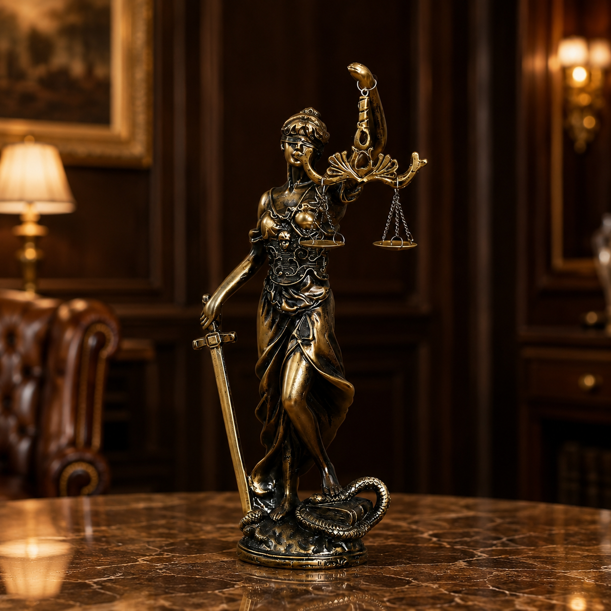 Lady Justice Statue