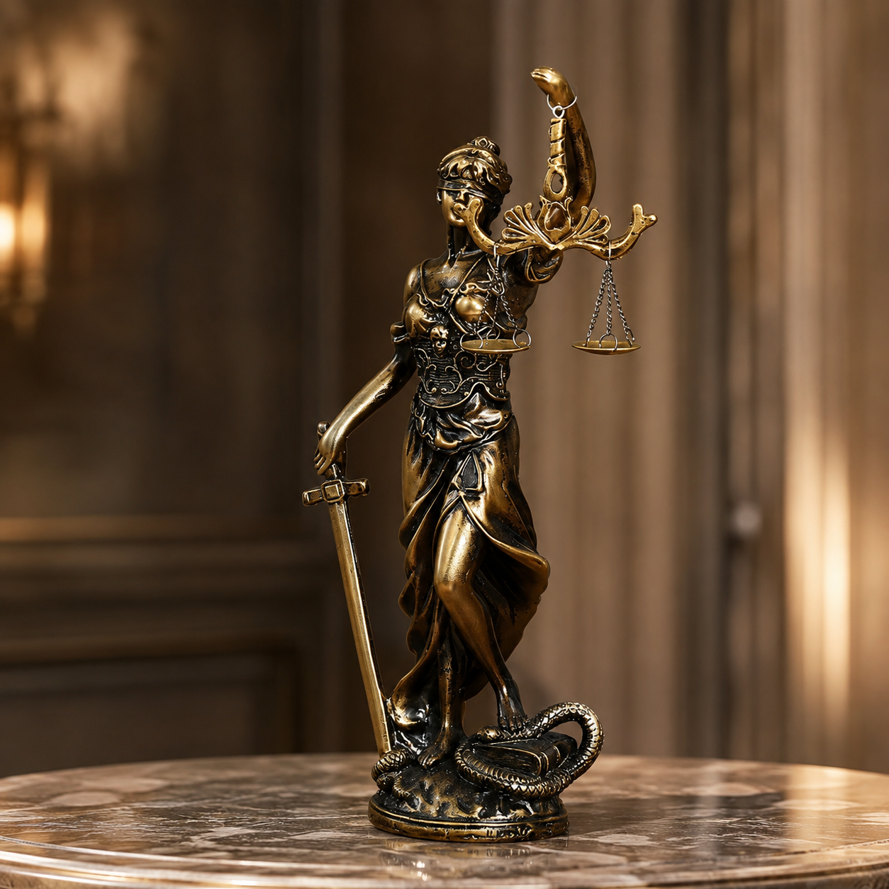 Lady Justice Statue