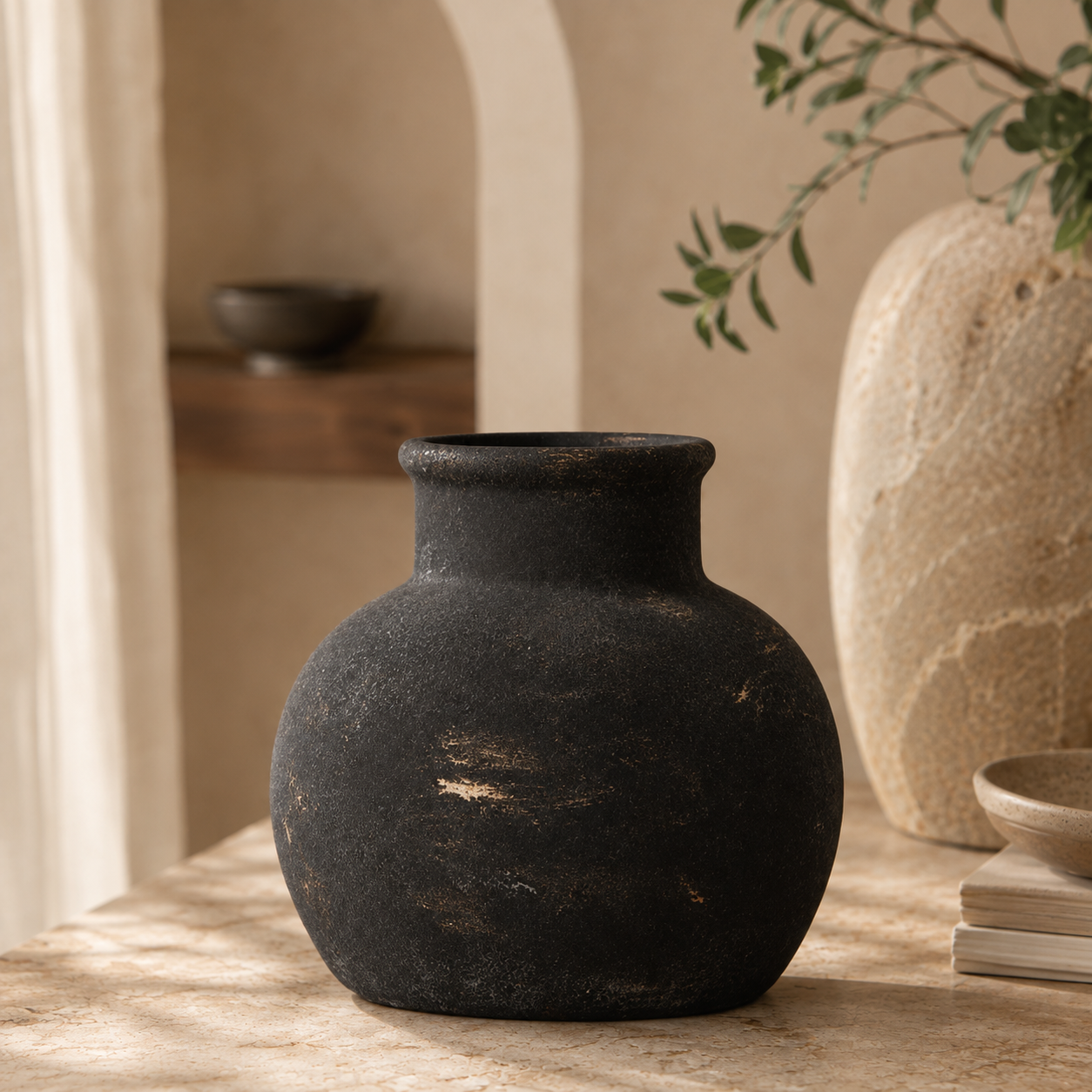 Adobe Ceramic Vase