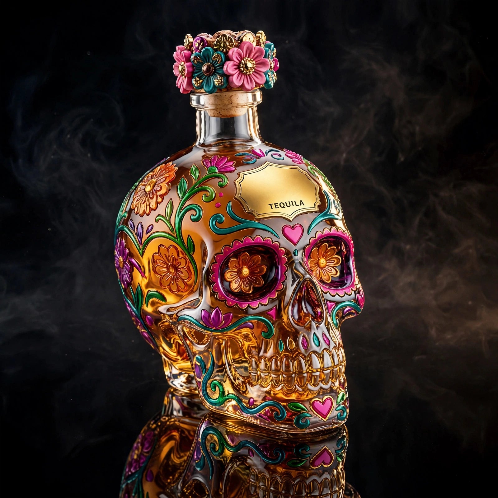 Calavera Decanter