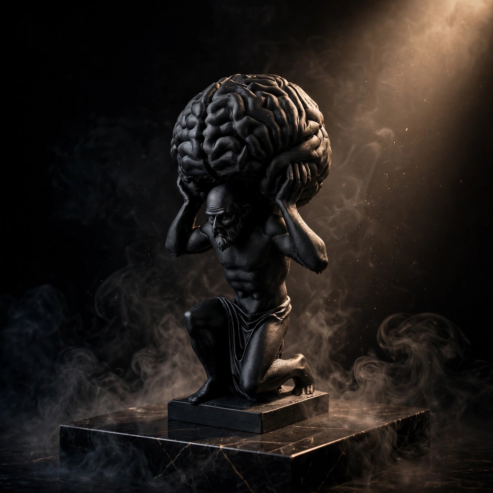 Atlas "The Thinker" Statue