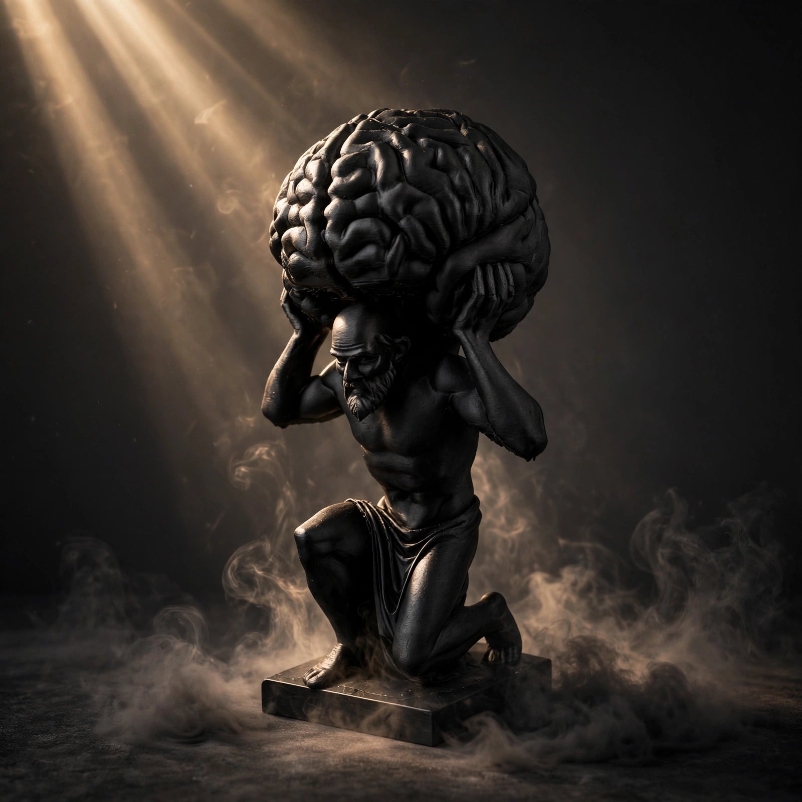 Atlas "The Thinker" Statue