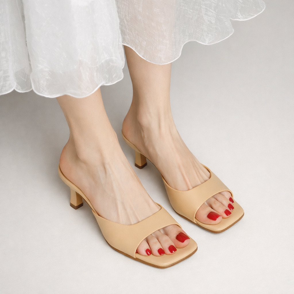 Calista Mule Heels