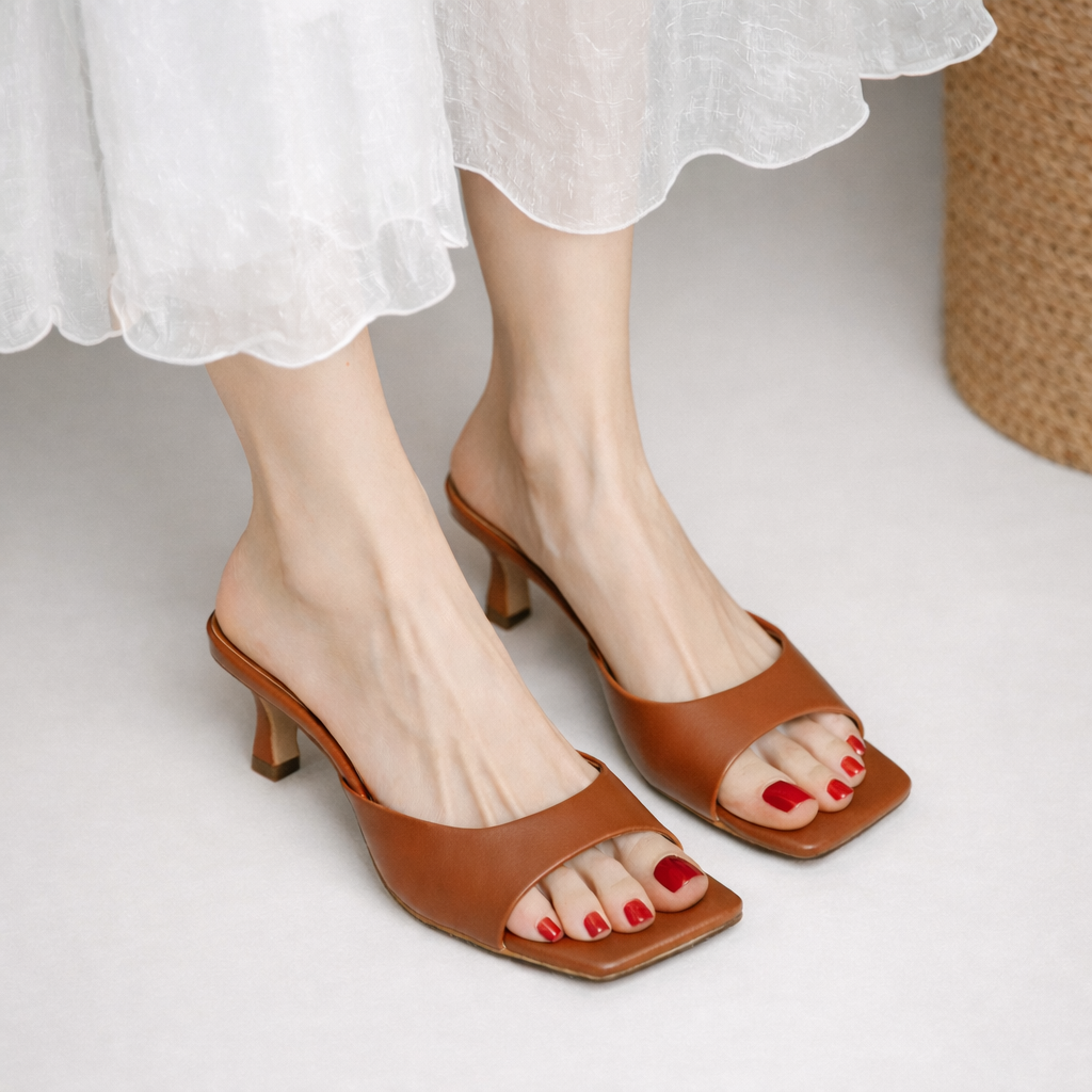 Calista Mule Heels