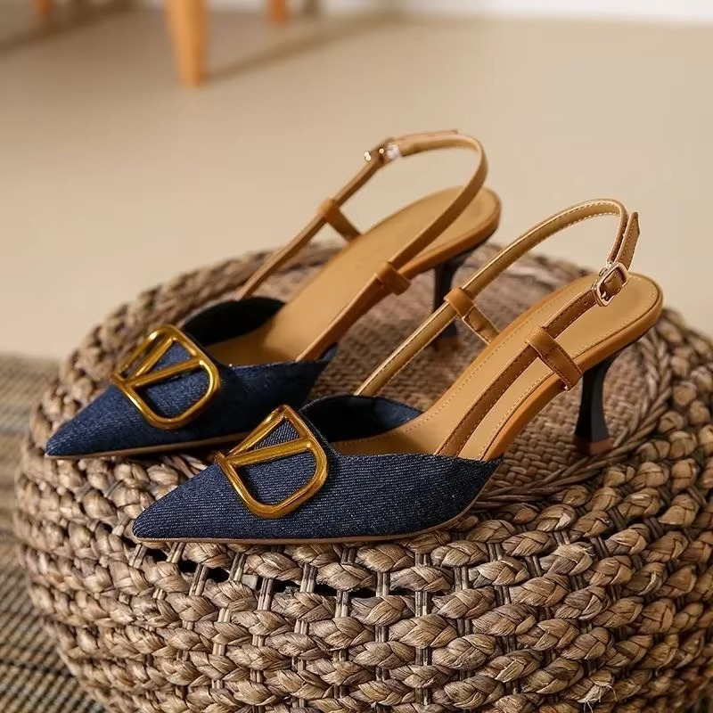 Monterey Denim Heels
