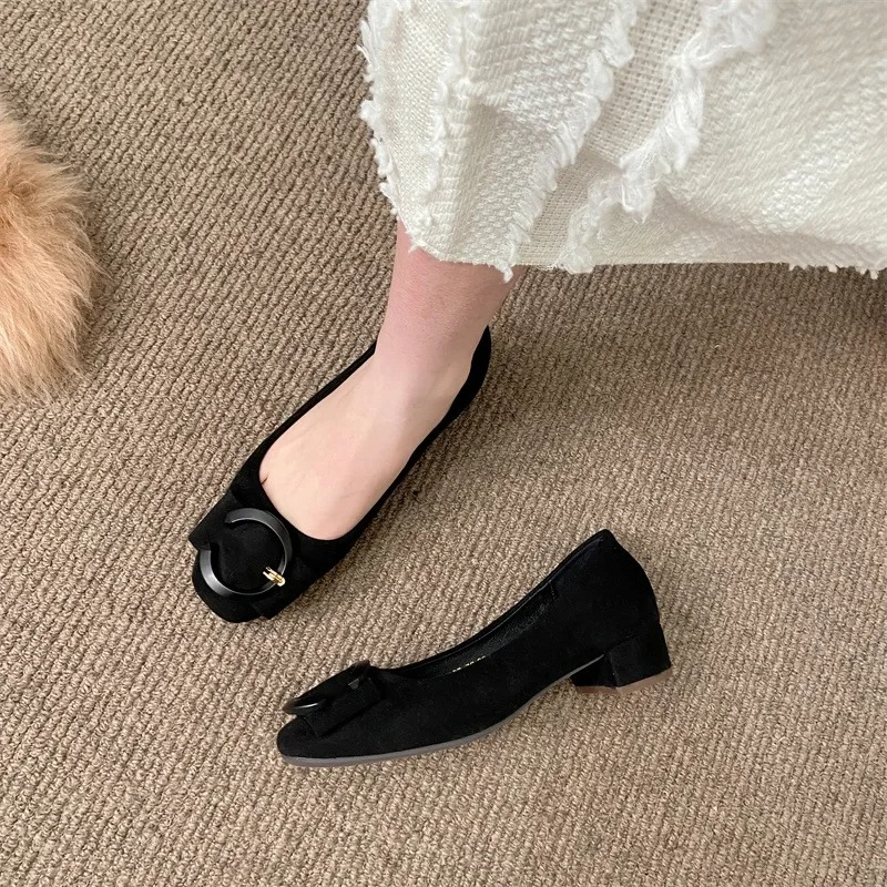 Celina Suede Flats