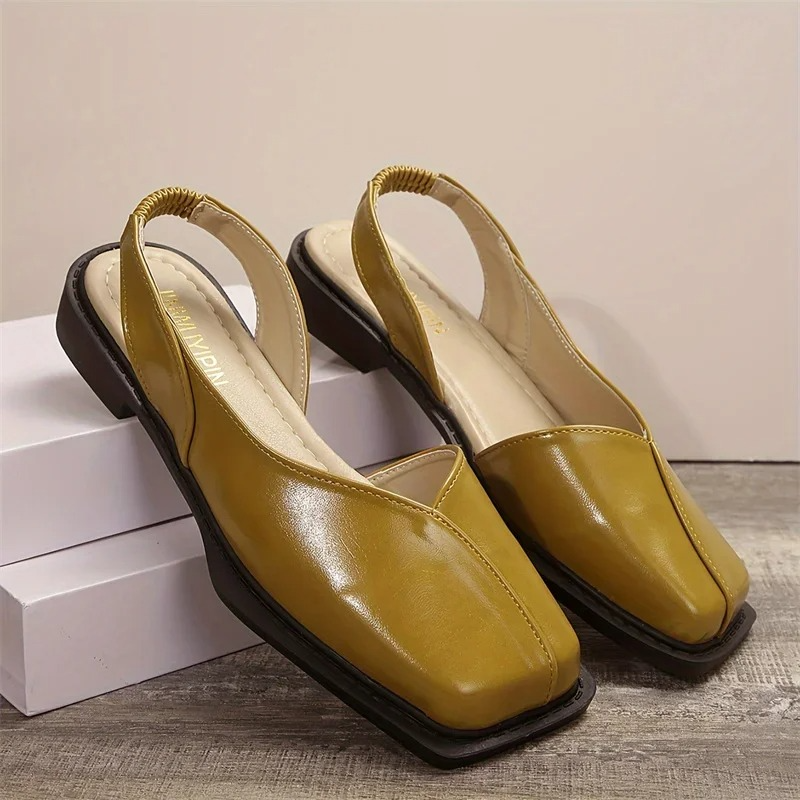 Mila Leather Flats