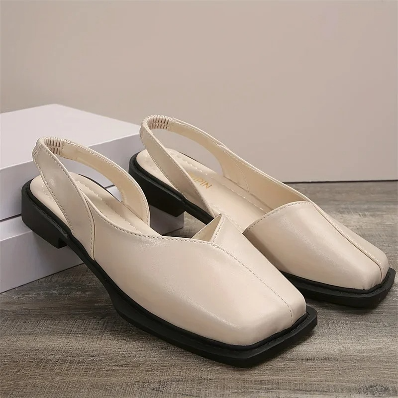Mila Leather Flats