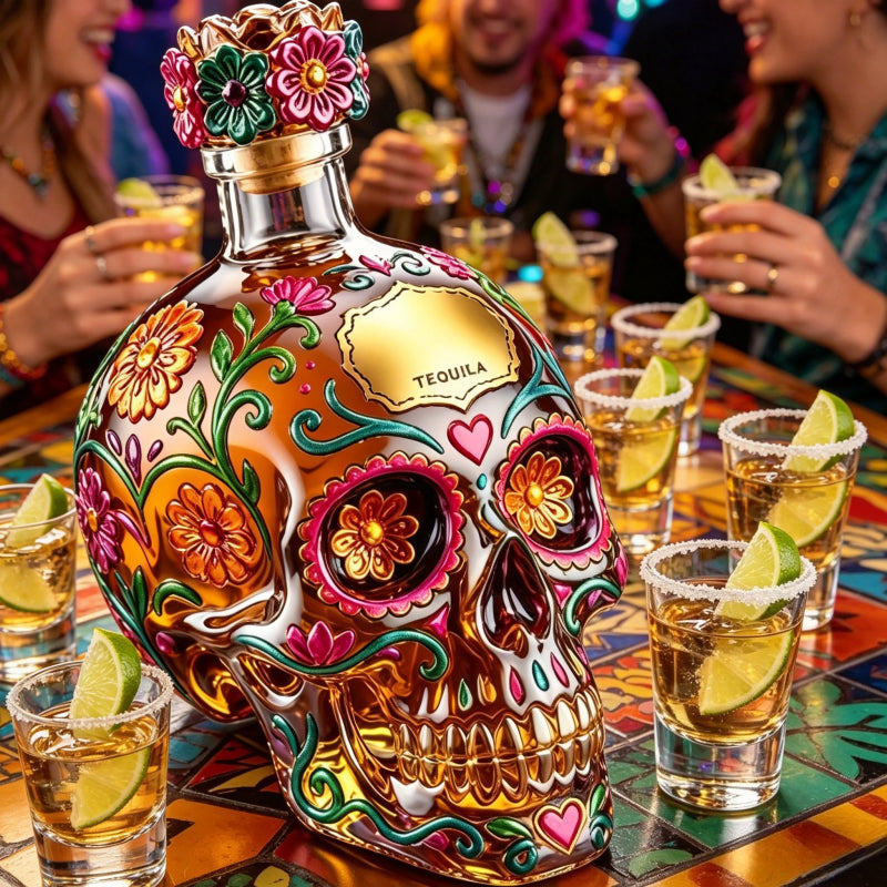 Calavera Decanter