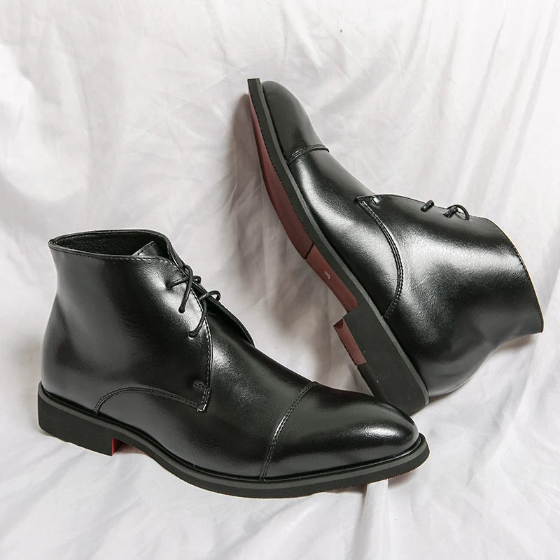 Ashbury Leather Boots