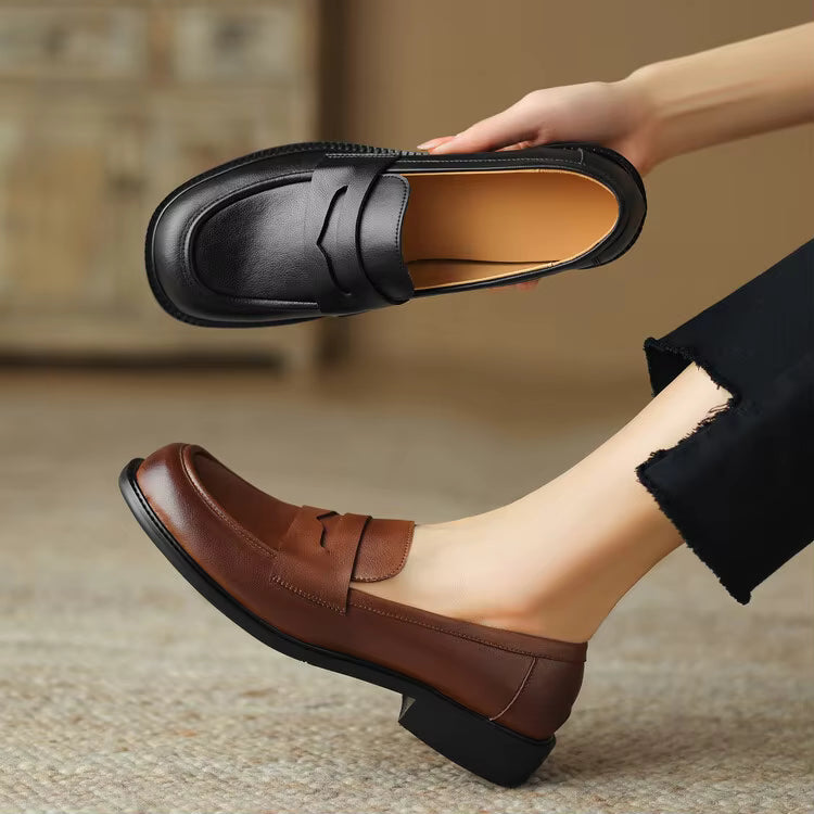 Patina Full Grain Leather Loafers