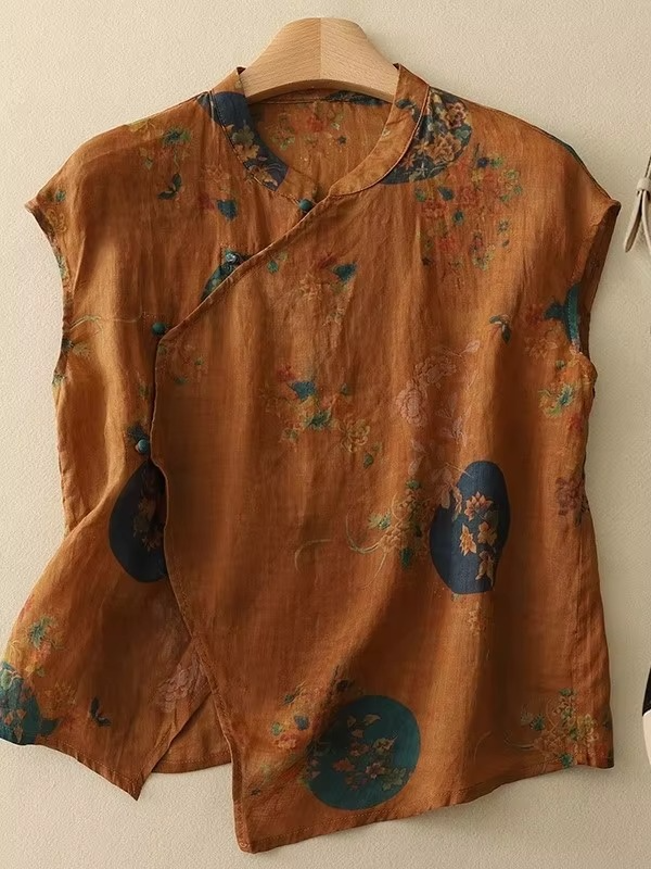 Lunara Button Blouse