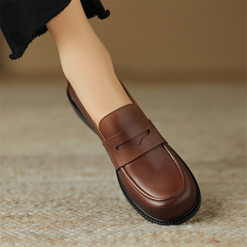 Patina Full Grain Leather Loafers