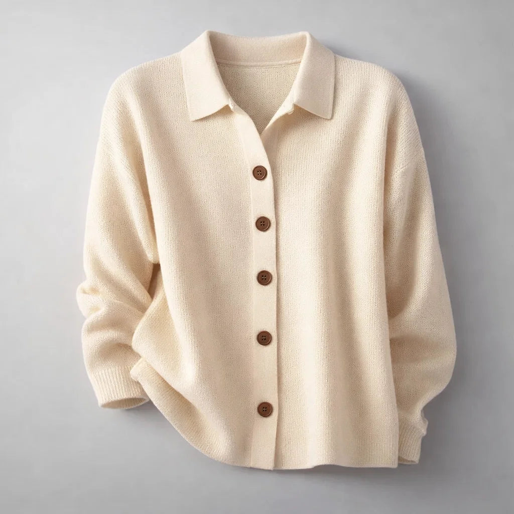 Elara Button Knit Cardigan