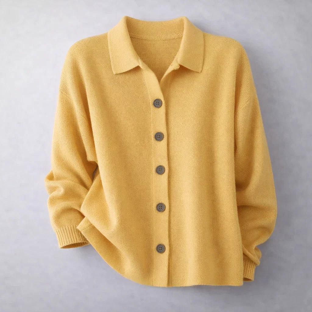 Elara Button Knit Cardigan