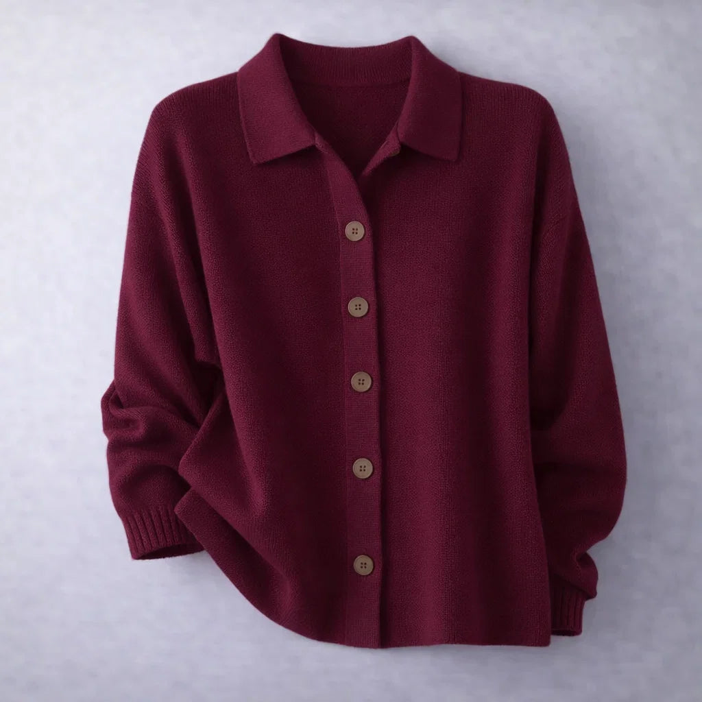 Elara Button Knit Cardigan
