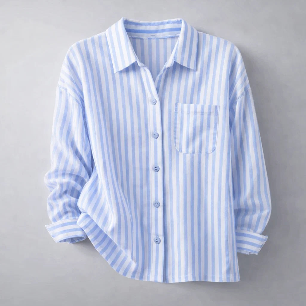 Amalfi Stripe Blouse
