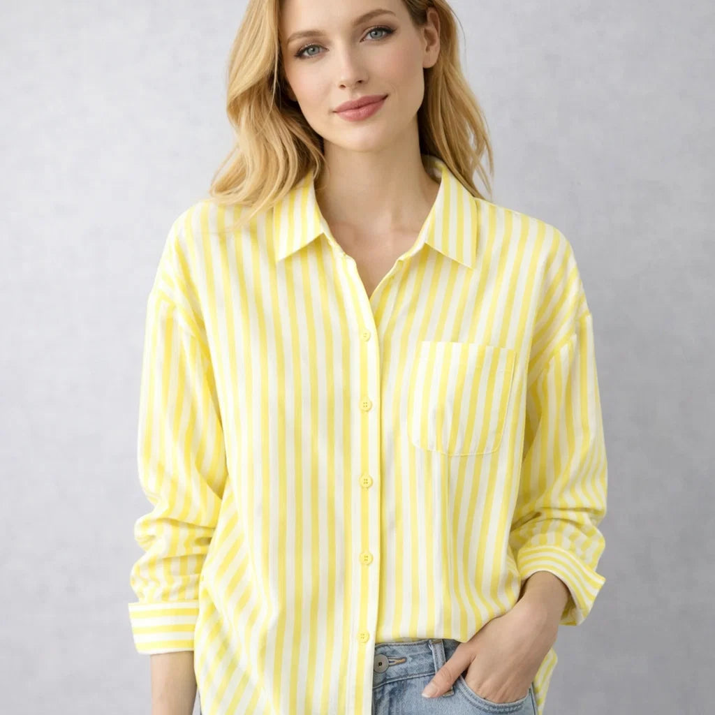 Amalfi Stripe Blouse