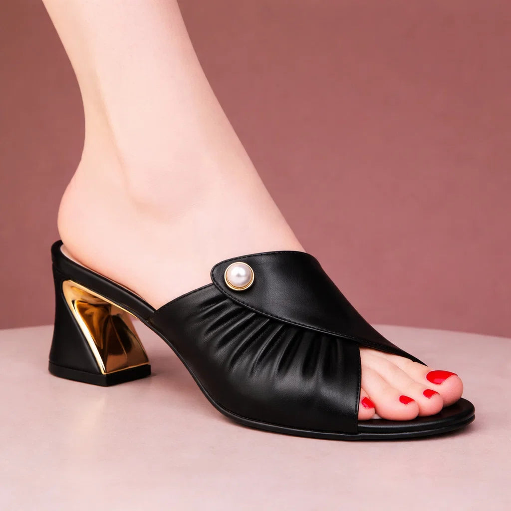 Lumi Leather Heel